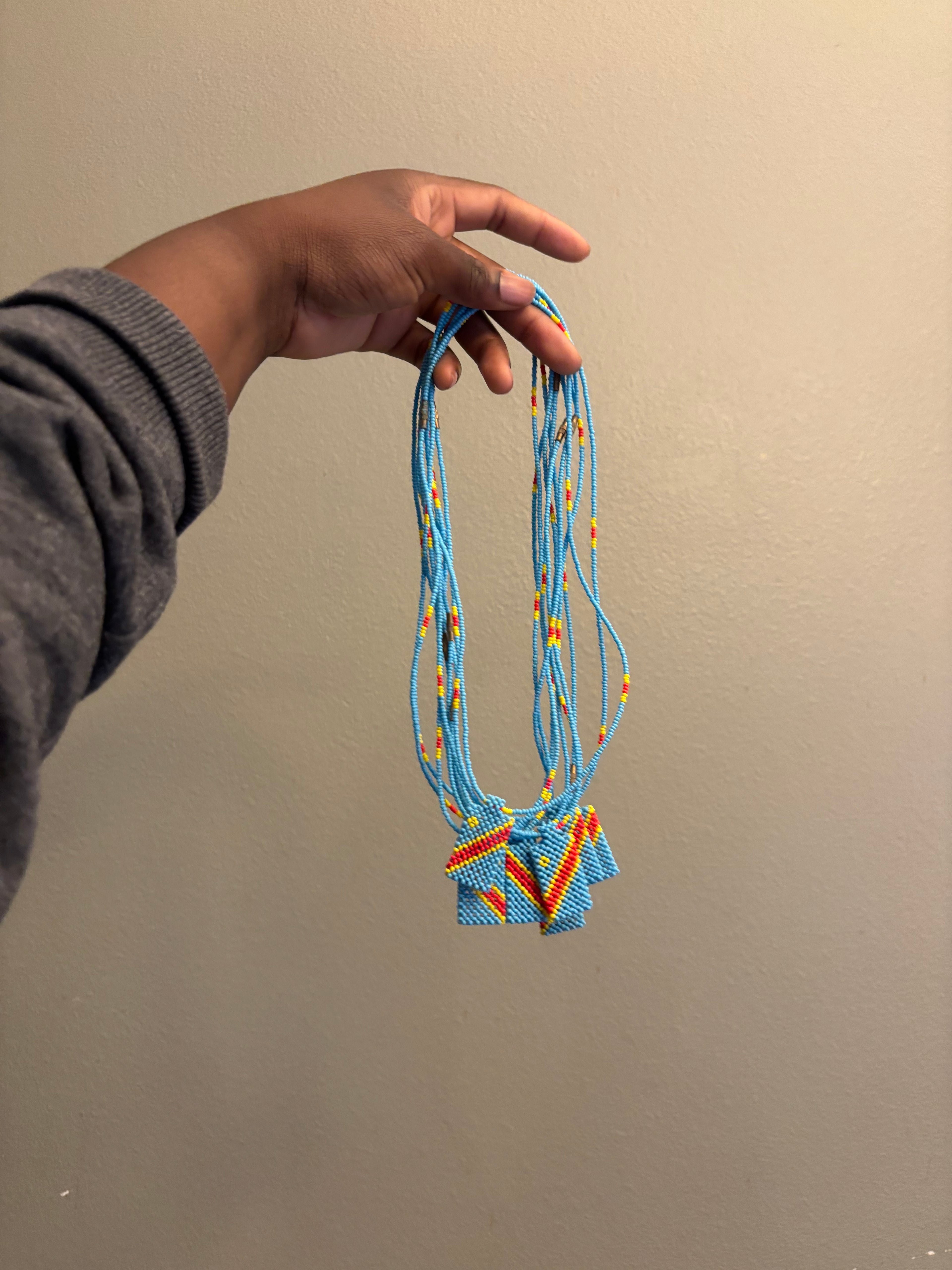 Congo Flag Necklace