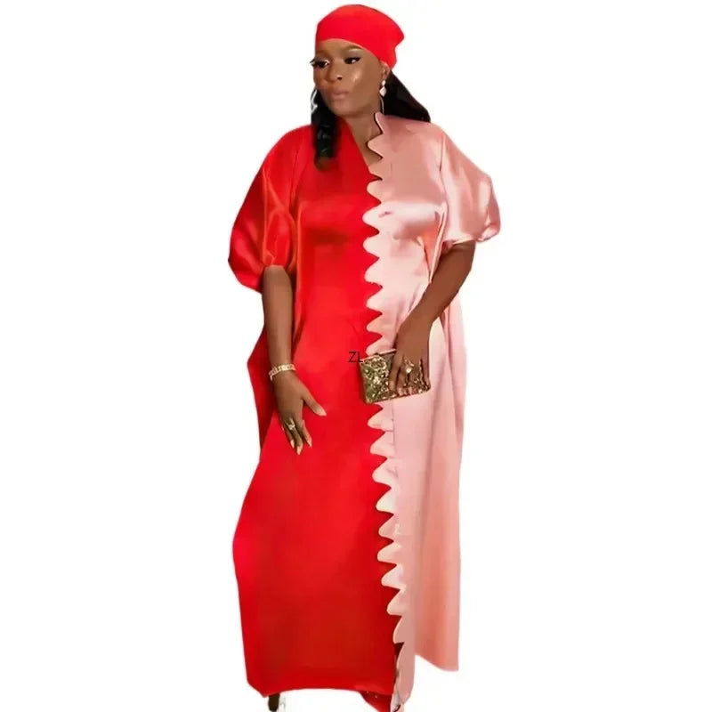 2025 African Dresses for Women Traditional Africa Clothing Dashiki Ankara Outfits Gown Abayas Robe Muslim Kaftan Maxi Long Dress