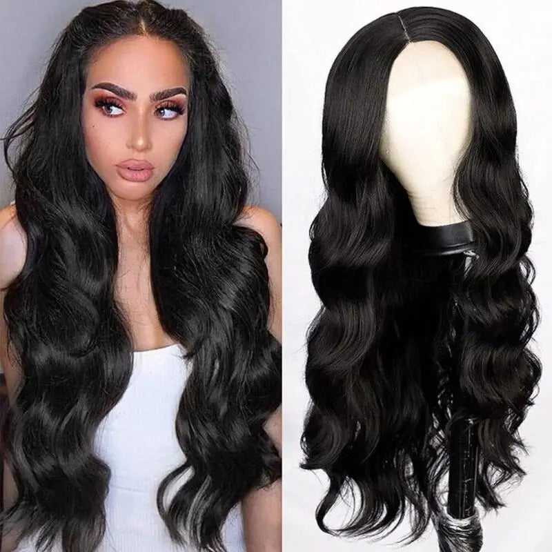 13x4 Body Wave Transparent Lace Front Human Hair Wigs For Women 100% Remy Brazilian Pre Plucked 180% Density Natural Black Color