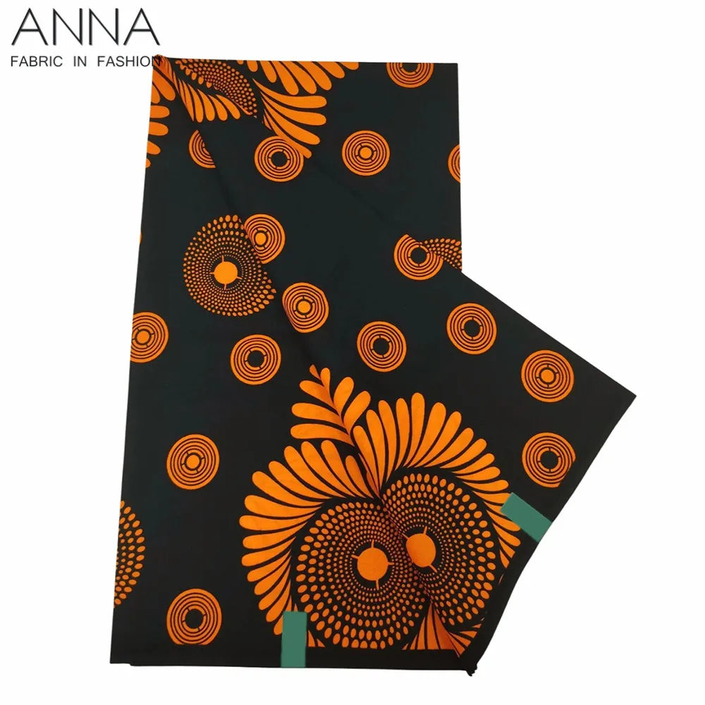 Veritable Wax Ankara Block Prints Batik Fabric African Wax Fabric Nigerian Dutch Hollandais Pagne 100% Cotton For Sewing VL-125