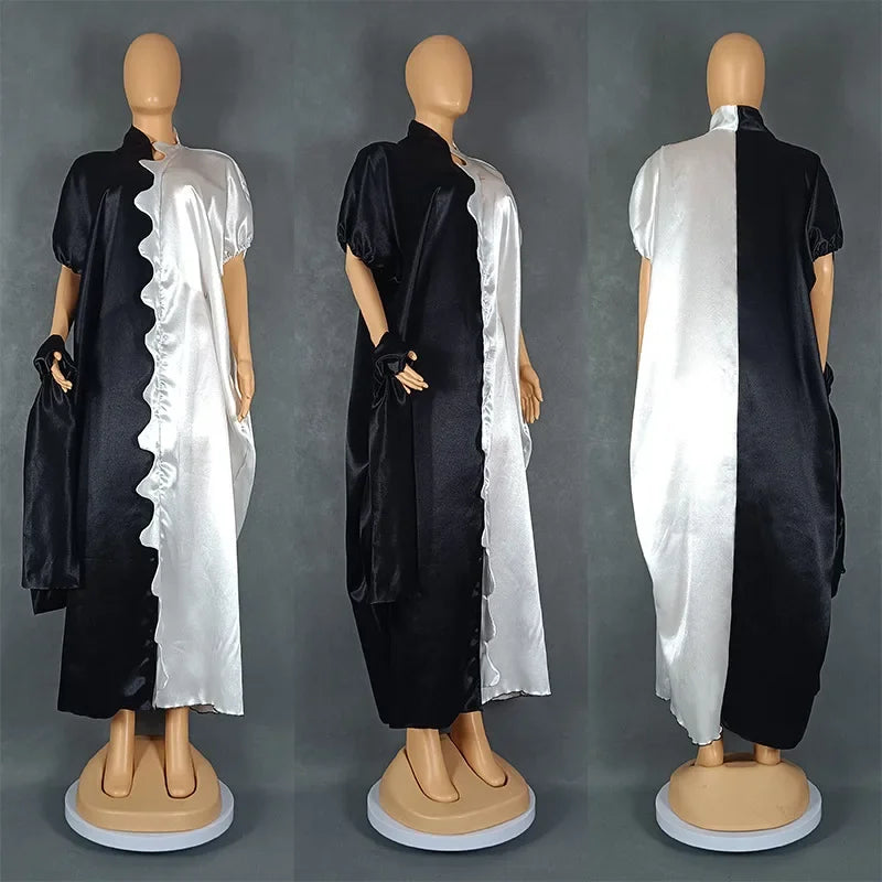 African Dress For Women Evening Dashiki Africa Clothes Robe Marocaine Luxury Dubai Kaftan Abaya Muslim Maxi Dress Vetement