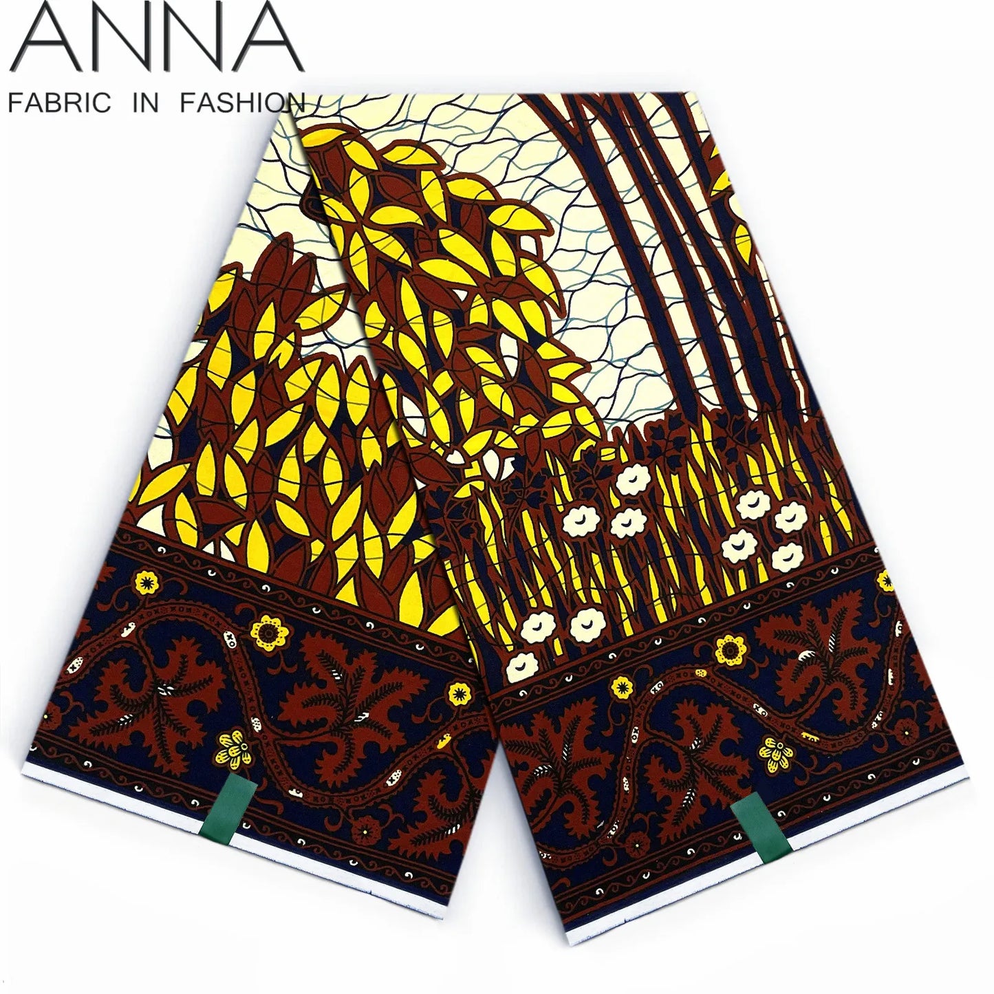 Veritable Wax Ankara Block Prints Batik Fabric African Wax Fabric Nigerian Dutch Hollandais Pagne 100% Cotton For Sewing VL-47