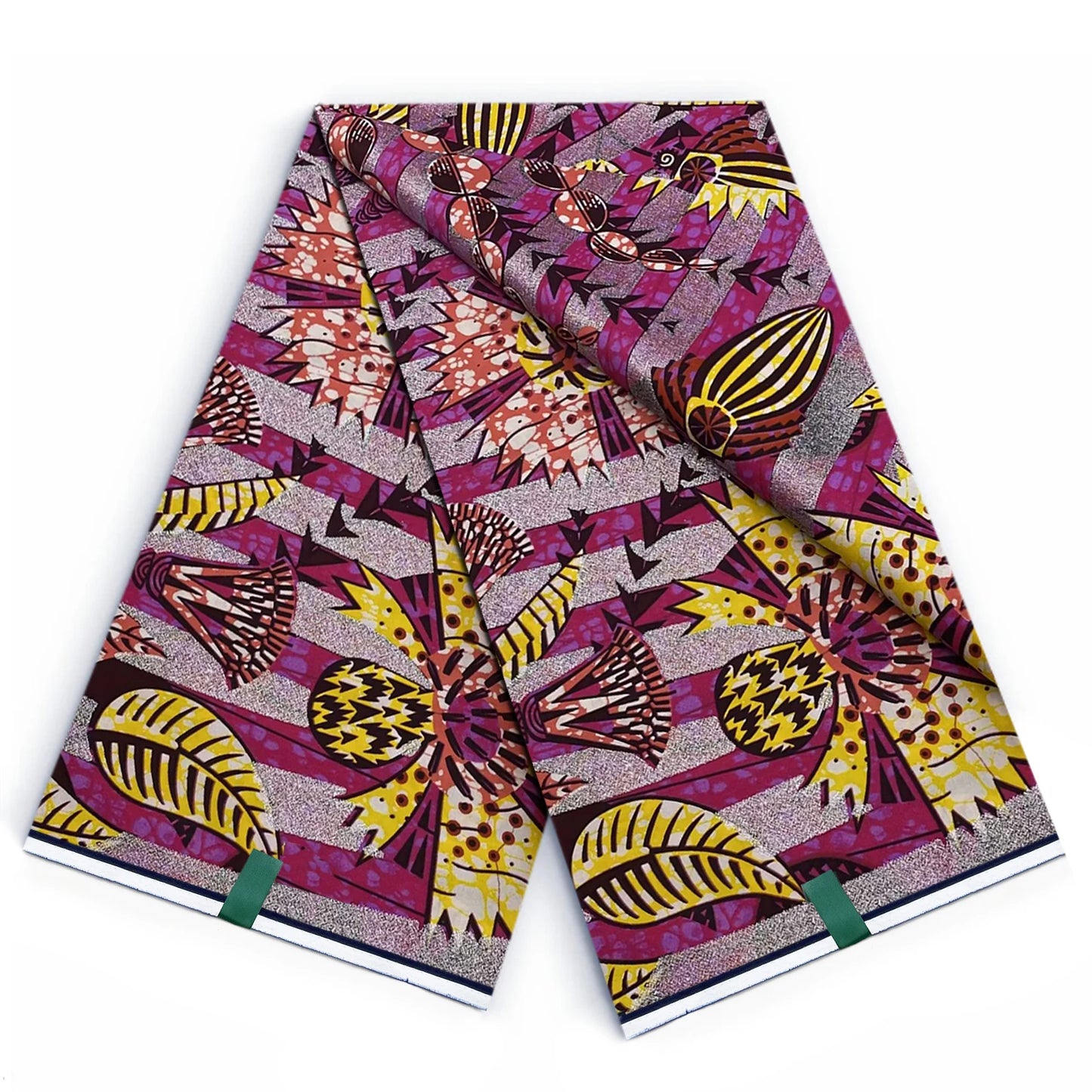 Grand Super 100% Cotton African Wax Fabric High Quality Wax Print Ankara Fabric For Sewing 6yards Women Fabric ZW7